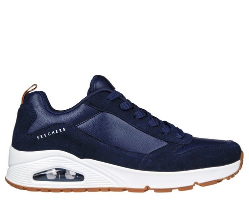 Skechers uno stacre marineblau - skechers,