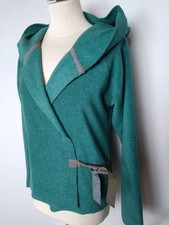 Weiche Fleecejacke grün