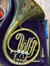 Wertvolles handgefertigtes FLÜGELHORN von Anton Schöpf jr. Vorkrieg 1940 München