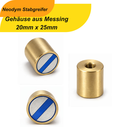Neodym stabgreifer 25 - neodym, 20