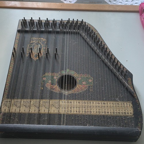 Akkordzither aus holz - akkordzither, holz,
