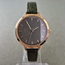 Bijou Brigitte Damen Uhr – Minimalistisches Design mit Lederarmband