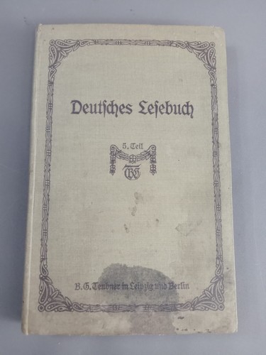 Antikes buch deutsches - antikes, "deutsches