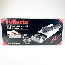 Reflecta CS-Magazin 2x100 – Stapelbares Diaprojektor-Magazin für 200 Dias (1007)