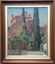 ::HUGH RALPH MICKLEM *1918 ARTPRICE MALLORCA SPANIEN VILLA ANTIK FINCA SELTEN