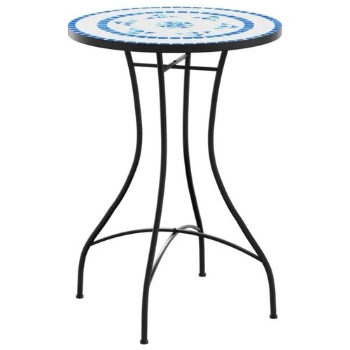 Mosaik bistrotisch blau und - mosaik-bistrotisch,