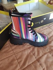 Boots, Stiefel, Buffalo, Neu, Rainbow, Gr. 38, Vegan