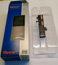 1 x Roco 61195 H0 NS Gleis GeoLine mit Bettung Weichenantrieb elektrisch OVP