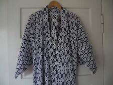 Kimono / Weiß mit Blau / Baumwolle / ungetragen sehr guter Zustand/UNISEX