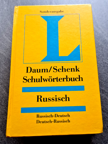 Schulwörterbuch russisch - schulwörterbuch,