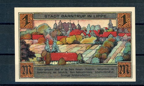 Barntrup mark notgeld mit - barntrup,