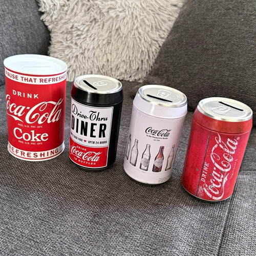 Coca cola spardosen set - coca-cola, 4