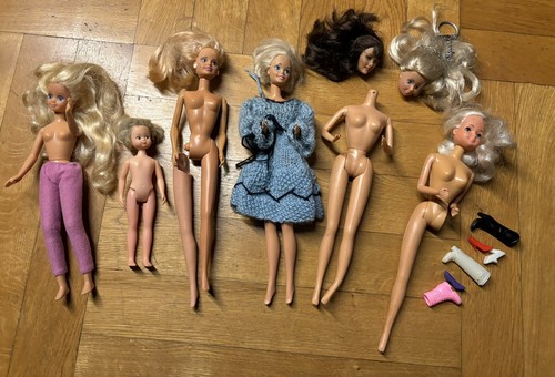 Barbie puppen konvolut - 6x,