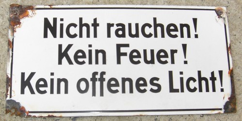 Original email schild feuer - email,