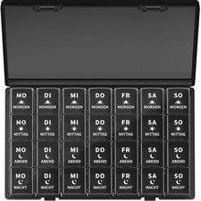 Tablettenbox 7 Tage Pillendose