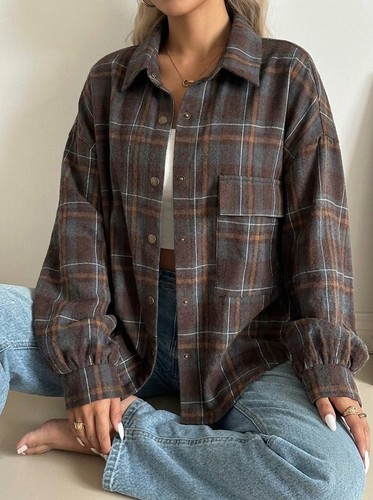 Damen oversize hemd kariert - oversize,