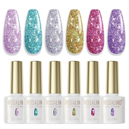 Nagellack glitzer farben - 6,