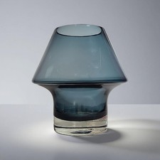 Riihimäki Vase 1970s Smoke