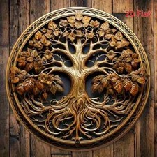 Lebensbaum G Holz Wand-Deko