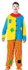 Clown Kostüm Herren Harlekin Narr Zirkus Clownkostüm Junggesellen Vakuumbeutel