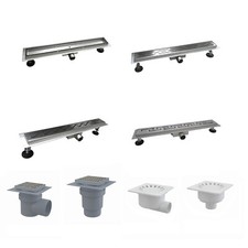 Edelstahl Duschrinne