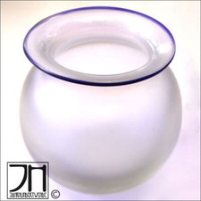 Eisch Glas Vase Mattglas