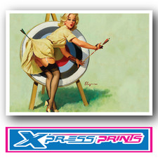 Vintage Sexy Pin Up Girl