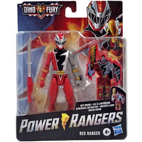 Red ranger figur - ranger, fury