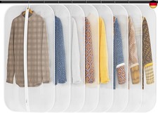 GoMaihe Kleidersack | 8 Stück Kleidersäcke 60*100cm,Anzug Aufbewahrung,Kleid O