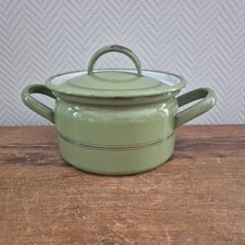 Vintage Dutch Emaille Pfanne