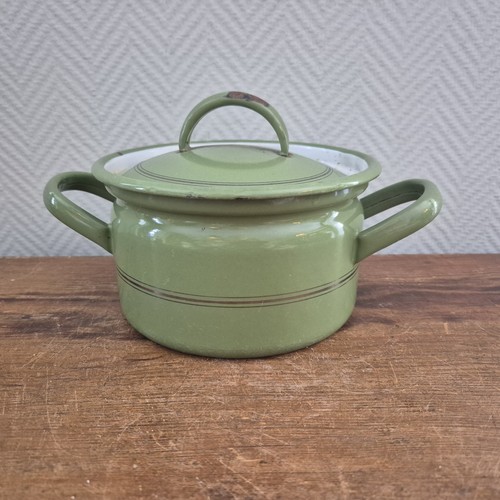 Vintage dutch emaille pfanne - vintage,