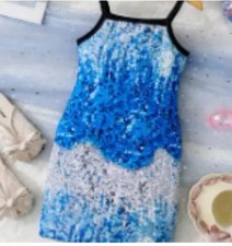 Niedliches Mädchenkleid Gr
