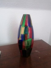 Murano Glas Vase Pezzato