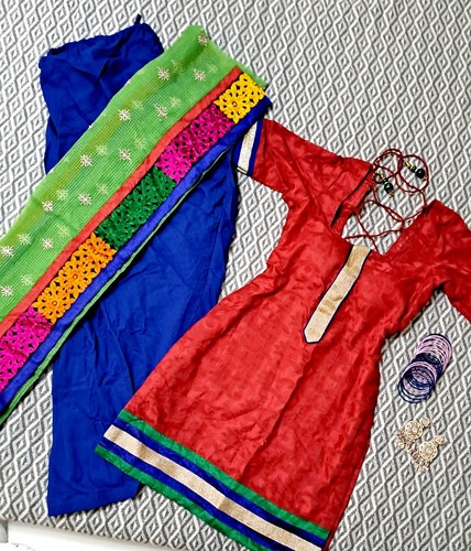 Damen bollywood salwar kameez - damen,