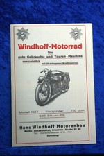 Windhoff 4 1927 Prospekt