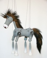 Pferd Holzmarionette -