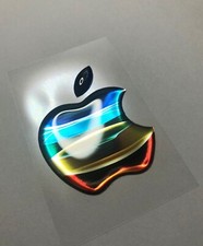1 Stück x Apple Aufkleber 3D