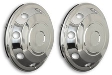 2x Radzierblende 17,5" gewölbt Vorderachse Radkappen LKW Anhänger Wohnmobil Caps