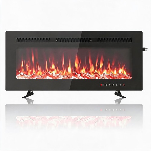 72cm elektrischer kamin - 72cm,