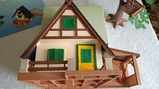 Playmobil 4207 Forsthaus mit Tierpflegestation Figuren und Anleitung