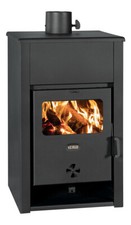 EEK A - Prity K2 D Kaminofen 11.6 kW Holzofen - Holzheizung für Wohnräume