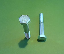 DIN 931 Sechskantschraube Maschinenschraube 8.8 galv. verzinkt ISO 4014   M 20