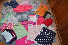 Marken Mädchen Kleidungspaket England 38T. Gr. 98-104 Gr. 3-4 J. (P3)