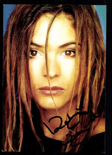Katja woywood autogrammkarte - katja,