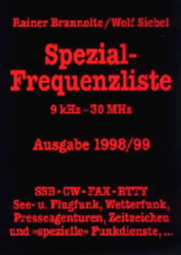 Spezial frequenzliste khz - 9,