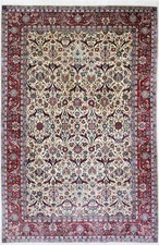 Royal China Isfahan Design Handgeknüpfter Teppich Orientteppich 280 x 180 cm