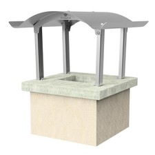 Edelstahl Schornsteinabdeckung