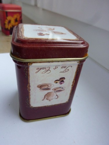 Teedose klein blechdose - teedose,