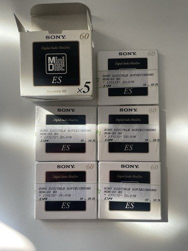 Sony mini disc - es, +