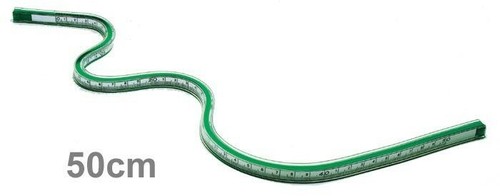 Flexibles kurven lineal 50cm - flexibles,